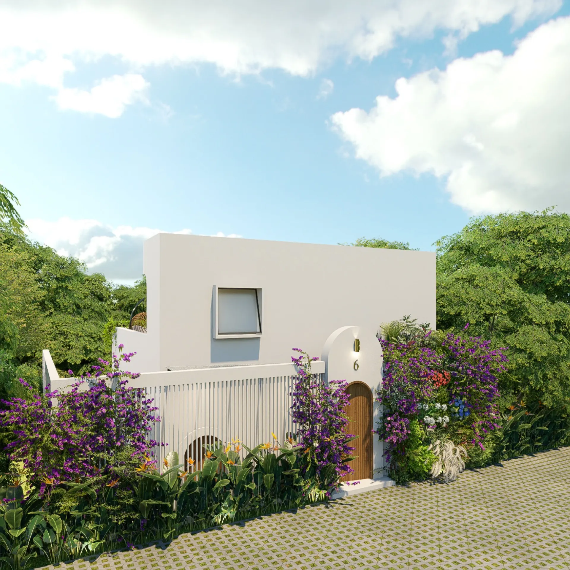 A second villa from the same research trip